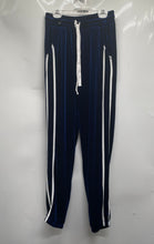 Load image into Gallery viewer, Forever 21 Womens Blue White Drawstring Activewear Track Pants Size Small
