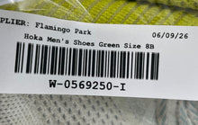 Load image into Gallery viewer, Hoka One One Womens Carbon X 3 1123193 BSEP Green Lace-Up Sneakers Shoes Size 8B