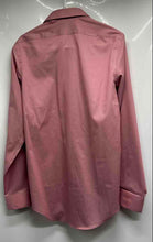 Load image into Gallery viewer, Calvin Klein Mens Pink Long Sleeve Slim Fit Stain Shield Dress Shirt Size S