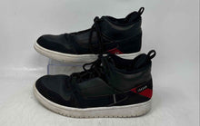 Load image into Gallery viewer, Nike Boys Jordan Fadeaway Black White Red Lace-Up Sneaker Shoes Size 6.5Y