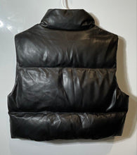Load image into Gallery viewer, Fashion On Earth Womens Black Front Pockets Full-Zip Puffer Vest Size S