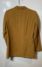 Load image into Gallery viewer, Zara Womens Brown Long Sleeve Notch Collar Pockets Open Front Blazer Size Small