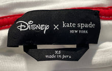 Load image into Gallery viewer, Disney x Kate Spade New York Womens White Minnie Mouse & Figaro T-Shirt Size XS