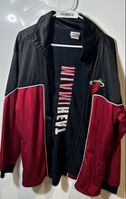 Load image into Gallery viewer, NBA Mens Black Long Sleeve Front Full-Zip Miami Heat Track Jacket Size Large