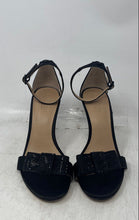 Load image into Gallery viewer, Lauren Ralph Lauren Womens Allie Black Stiletto Heel Ankle Strap Sandals Size 5B