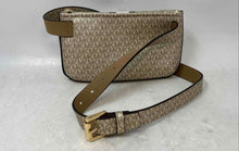 Load image into Gallery viewer, Michael Kors Womens Multicolor Leather Monogram Zipper Belt Bag & Fanny Pack
