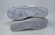 Load image into Gallery viewer, Adidas Womens Extaball White Silver Tone Gliters Leather Sneaker Shoes Size 7