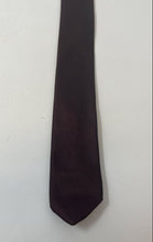 Load image into Gallery viewer, Hugo Boss Mens Wine Color Silk Adjustable Formal Pointed Tie