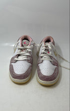 Load image into Gallery viewer, Nike Girls Air Jordan 1 Low White Printed Lace-Up Sneaker Shoes Size 6Y
