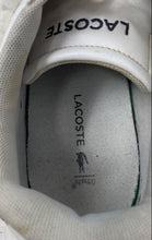 Load image into Gallery viewer, Lacoste Mens Carnaby Evo BL 1 White Tennis Sneaker Shoes Size 9