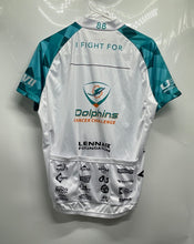 Load image into Gallery viewer, Primal Mens Multicolor Dolphins Cancer Challenge VII 2017 Cycling Jersey Size M