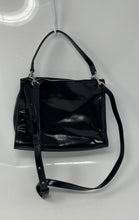 Load image into Gallery viewer, La Festin Womens Black Leather Inner Pocket Crossbody Strap Shoulder Handbag