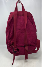 Load image into Gallery viewer, Kipling Womens Lovebug Pink Adjustable Shoulder Straps Zipper Flap Backpack