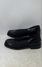 Load image into Gallery viewer, Olivier Mens Black Leather Slip-On Round Toe Formal Loafer Shoes Size 7-8