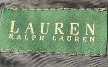 Load image into Gallery viewer, Lauren Ralph Lauren Mens Black Pinstripe Notch Lapel Three-Button Blazer Sz 46L