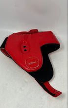 Load image into Gallery viewer, Luniquz Mens Red Adjustable Boxing Protective Training Headgear Size Medium