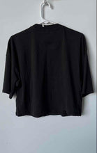 Load image into Gallery viewer, Puma Adults Black Crew Neck Short Sleeve Classics Pullover T-Shirt Size Small