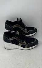 Load image into Gallery viewer, Michael Kors Womens Liv Trainer Black Lace-Up Low Top Sneakers Shoes Size 7 M