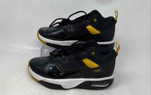 Load image into Gallery viewer, Nike Kids Air Jordan Stay Loyal 3 Black Yellow Lace-Up Sneaker Shoes Size 4.5Y