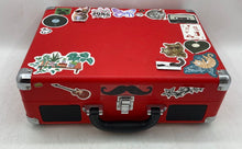 Load image into Gallery viewer, Victrola Red Portable Classic Suitcase Record Player Turntable Not Tested