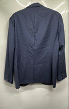 Load image into Gallery viewer, Hugo Boss Mens Blue Plaid Print Long Sleeve Two-Button Blazer Size 40R