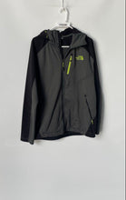 Load image into Gallery viewer, The North Face Mens Gray Black Long Sleeve Hooded Full-Zip Jacket Size L