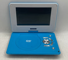 Load image into Gallery viewer, EDVD Blue And White LCD Screen Portable TV & DVD Video Player Untested