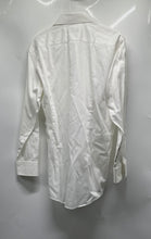 Load image into Gallery viewer, Hugo Boss Mens White Cotton Long Sleeve Collared Sharp Fit Dress Shirt Size 16