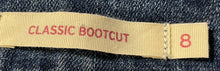 Load image into Gallery viewer, Levi Strauss & Co. Womens Blue Denim 5-Pocket Design Classic Bootcut Jeans Sz 8