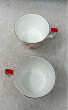 Load image into Gallery viewer, Mikasa Multicolor Moor Poppy 6 Pieces Coffee Cup And Saucer Set With Box