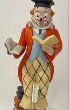 Load image into Gallery viewer, The Toscany Collection Multicolor Clown Reading Books Decorative Figurine