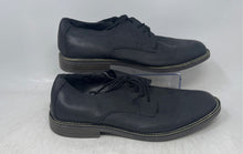 Load image into Gallery viewer, Jonsen Milan Mens Black Leather Round Toe Lace-Up Oxford Dress Shoes Size 9.5