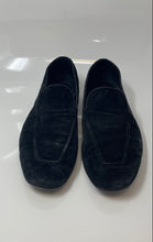 Load image into Gallery viewer, Paciotti Mens Black Suede Round Toe Slip-On Loafer Shoes Size 7 C