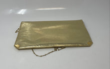Load image into Gallery viewer, Womens Gold Color Inner Pockets Chain Strap Flap Shoulder Purse