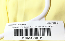 Load image into Gallery viewer, Forever 21 Womens Yellow Sleeveless Halter Neck Long Maxi Dress Size Medium
