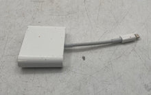 Load image into Gallery viewer, Apple White 3-In-1 High-Speed USB C SD Card Reader Adapter Not Tested