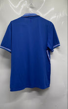 Load image into Gallery viewer, G/Fore Mens Blue Spread Collar Short Sleeve Polo Shirt Size Medium