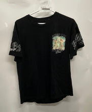 Load image into Gallery viewer, Savage Crew Mens Black Cotton Short Sleeve Crew Neck Graphic T-Shirt Size M