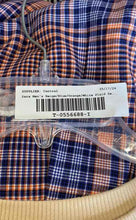 Load image into Gallery viewer, Zara Mens Beige Blue Orange White Plaid Sweater Size S
