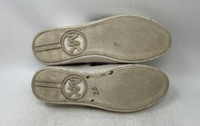 Load image into Gallery viewer, Michael Kors Womens Poppy White Snakeskin Embossed Sneakers Shoes Size 8.5M