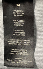 Load image into Gallery viewer, Banana Republic Womens Gray Patch Pockets High-Rise Twill Ankle Pants Size 14