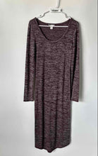 Load image into Gallery viewer, Forever 21 Womens Multicolor Long Sleeve Round Neck Midi Sheath Dress Size M