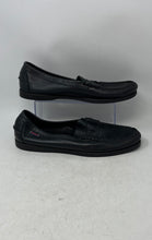 Load image into Gallery viewer, Sebago Mens Black Leather Slip-On Round Toe Penny Loafer Shoes Size 13M
