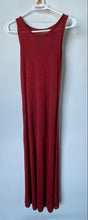 Load image into Gallery viewer, Zara Womens Red Sleeveless Round Neck Knitted Stretch Maxi Dress Size Medium