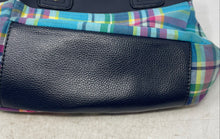 Load image into Gallery viewer, Tommy Hilfiger Womens Multicolor Plaid Double Handle Shoulder Bag