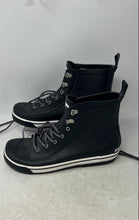 Load image into Gallery viewer, Rocket Dog Mens Rainy Black Lace-Up Round Toe Ankle Rain Boots Size 11