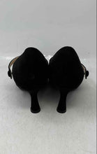 Load image into Gallery viewer, Liz Claiborne Womens Peak Black Pointed Toe Slip-On Spool Pump Heels Size 7 W