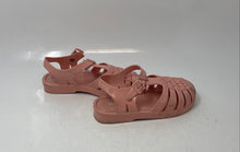 Load image into Gallery viewer, Mini Melissa Girls Possession Pink Round Toe Fisherman Sandals Size 12