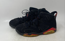 Load image into Gallery viewer, Nike Mens Air Jordan 6 Retro 384664-060 Black Red Basketball Shoes Size 10.5