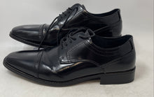 Load image into Gallery viewer, Stacy Adams Mens Waltham 20138-001 Black Cap Toe Oxford Dress Shoes Size 9 M